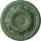 Ekena Millwork Granada Ceiling Medallion (Fits Canopies up to 7 1/8"), 23 1/2"OD x 2 3/4"P, Athenian Green CM24GAAGF - alternate 1